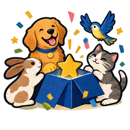 Little companions with a gift